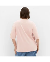 City Chic Plus Lani Oversized Tee