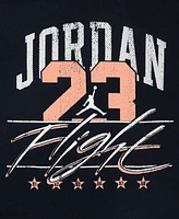 Jordan Big Girls Distressed Collegiate T-Shirt