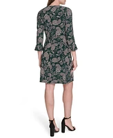 Tommy Hilfiger Women's 3/4-Sleeve Jersey Shift Dress