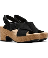Clarks Collection Women's Nerisa West Wedge Sandals