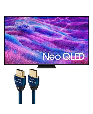 Samsung QN80F 85 Inch 4K Neo Qled Mini Led Tv with AudioQuest Sky 3m Hdmi Cable