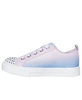 Skechers Toddler Girls Twinkle Toes: Sparks - Heart Charm Light-Up Casual Sneakers from Finish Line