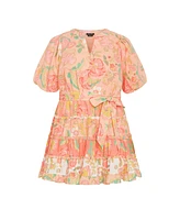 City Chic Plus Leona Dress