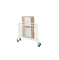 L.a. Baby Holiday Mini/Portable Folding Metal Crib