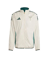 Adidas Men's Green/White Portland Timbers 2025 Anthem Reversible Full-Zip Jacket