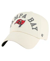 '47 Brand Men's Cream Tampa Bay Buccaneers Clubhouse Faber Clean Up Adjustable Hat