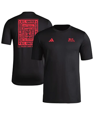 Adidas Men's Black D.c. United Local Wrap T-Shirt