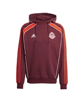 Adidas Men's Red Toronto Fc 2025 Travel Pullover Hoodie