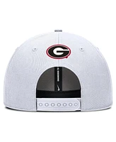 Nike Men's White Georgia Bulldogs Rise Practice Adjustable Hat