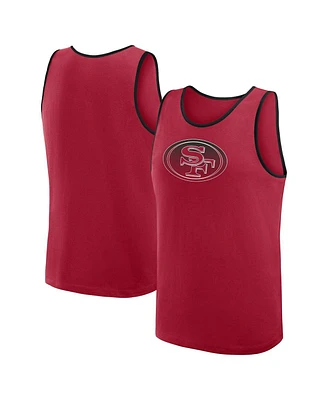 Logo Athletic Men's Scarlet San Francisco 49ers Unmatched Success Tank Top