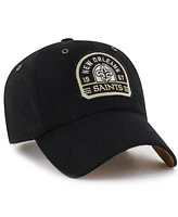 '47 Brand x Stoney Clover Lane Men's and Women's Black New Orleans Saints Field Goal Clean Up Adjustable Hat