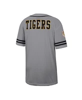 Colosseum Men's Gray Grambling Tigers Free Spirited Baseball Jersey