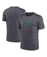 Nike Men's Heather Black Oregon Ducks 2025 Sideline Velocity Performance T-Shirt
