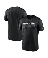 Nike Men's Black Baltimore Ravens Sideline Legend Performance T-Shirt
