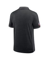 Nike Men's Detroit Lions Sideline Victory Stripe Performance Polo Shirt
