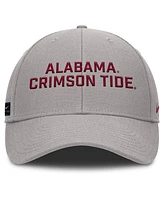 Nike Men's Gray Alabama Crimson Tide Rise Practice Adjustable Hat