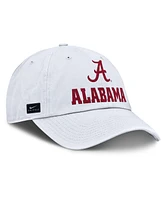 Nike Men's White Alabama Crimson Tide 2025 Sideline Club Adjustable Hat