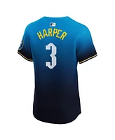 Nike Men's Bryce Harper Navy Philadelphia Phillies City Connect Elite Jersey
