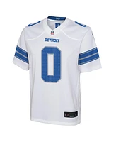 Nike Big Boys and Girls Jahmyr Gibbs White Detroit Lions Game Jersey