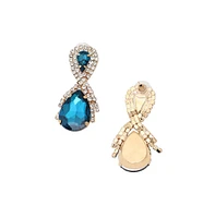Sohi Teardrop Stone Drop Earrings