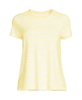 Lands' End Women's Power Performance Short Sleeve Crewneck Tee