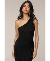 Jluxlabel Women's Fringe Knit Maxi Dress