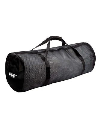 Gse Games & Sports Expert Large Mesh Equipment Duffel Bag, Scuba Bag with Zipper for Diving Equipment