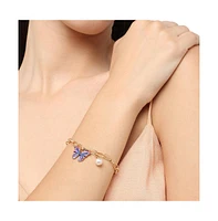 Sohi Papillon Charm Bracelet