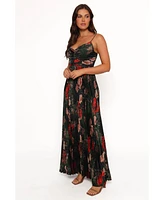 Petal and Pup Women's Naira Pleated Maxi Dress