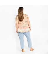 City Chic Plus Cleo Top