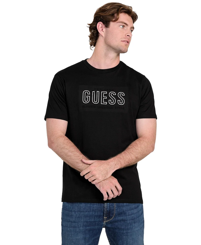 Guess Men's Embossed Logo T-Shirt