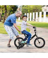 Inch Kids Bike with Removable Training Wheels for Aged 3-8 Years Old