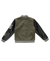 Ring of Fire Big Boys Nyc Woolen Varsity Jacket