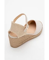 Aldea Leather Platform Espadrille (Women)