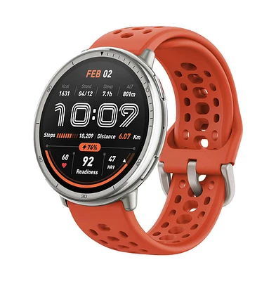 Amazfit Active 2 Smart Watch - Red Sport Silicone