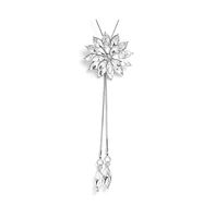 Sohi Floral-Crystal Negligee Necklace
