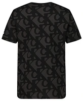 Calvin Klein Big Boys Stacked Short Sleeve T-Shirt