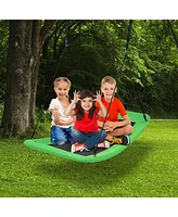 Gymax Boys 700lb Giant 60'' Platform Tree Swing Adults