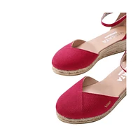 Formiga Limited Edition Canvas Espadrille Wedges