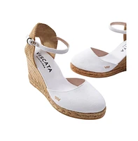 Satuna Limited Edition Canvas Espadrille Wedges