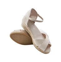 Salina Canvas Espadrille Sandal Wedges