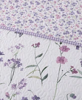 Royal Court Nola Floral 3-Pc. Quilt Set, Twin/Twin Xl