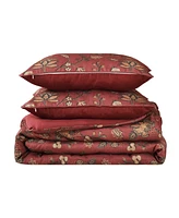 Royal Court Bari Jacobean 3-Pc. Comforter Set, Full/Queen