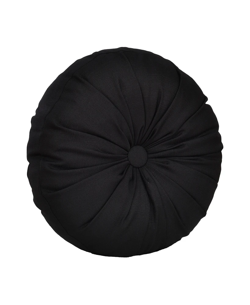 Royal Court Calabria Tufted Decorative Pillow, 15" Round