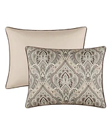 Royal Court Maren Damask 3-Pc. Comforter Set