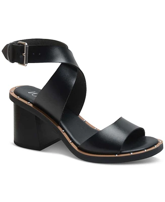Wild Pair Women's Eliian Block-Heel Dress Sandals, Exclusively at Macy's