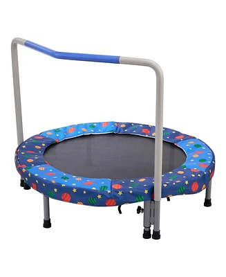 Slickblue Trampoline for Kids Foldable Mini Toddler Indoor Outdoor