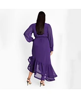 City Chic Plus Antoinette Maxi Dress
