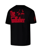 Freeze Max Men's Black The Godfather Offer T-Shirt