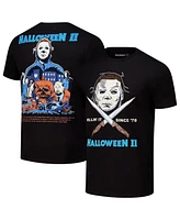 Freeze Max Men's Black Halloween Poster T-Shirt
